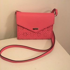 Kate spade coral crossbody
